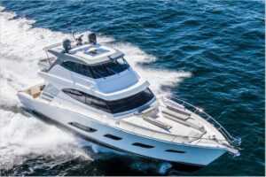 Riviera 68 Sports Motor Yacht - on the sea