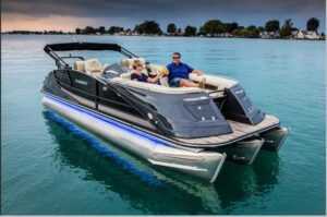 Crest Pontoon Boat